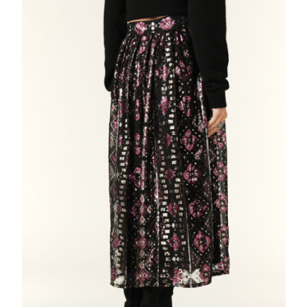 BA&SH SKIRT PIPPA