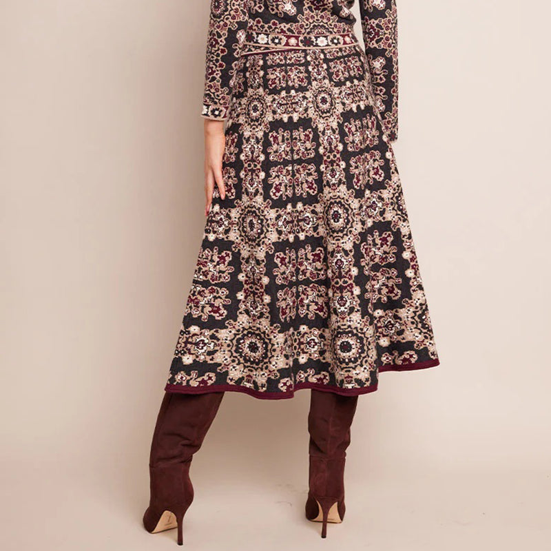 CARA CARA TIFFANY MIDI SKIRT