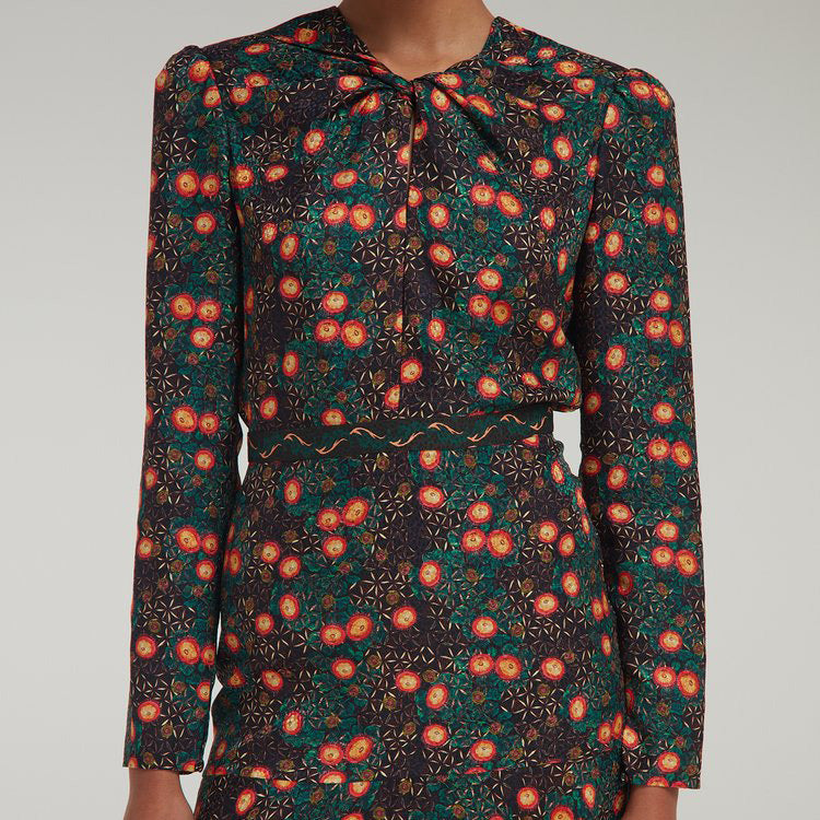 SALONI CLAUDIA SHORT DRESS