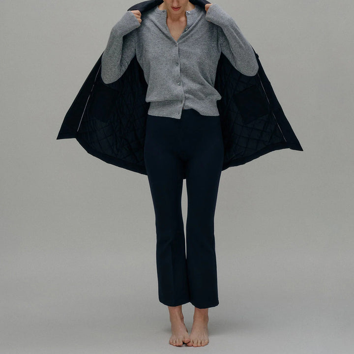 ANN MASHBURN FAYE FLARE CROP PANT