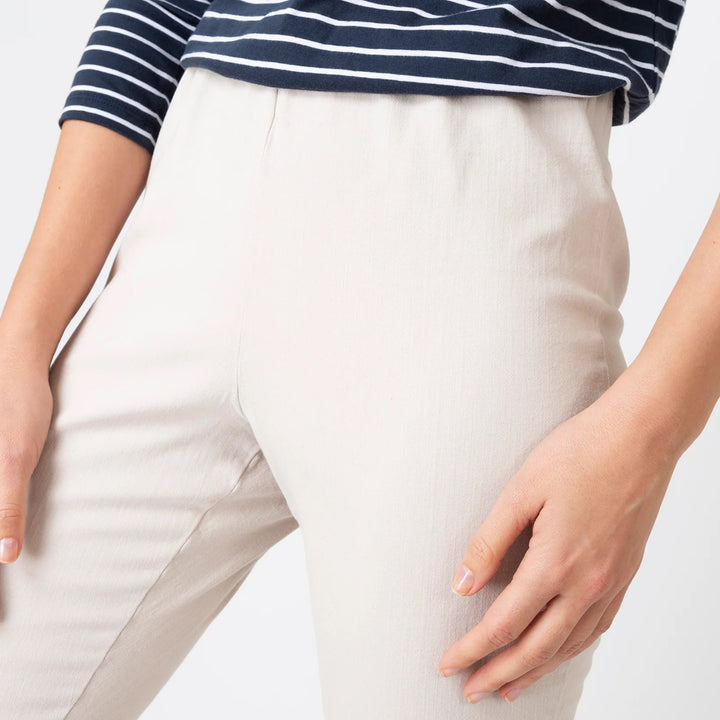 ANN MASHBURN FAYE FLARE CROP PANT