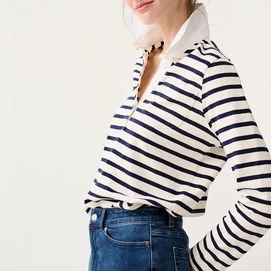 ANN MASHBURN FRANNY RUGBY POLO