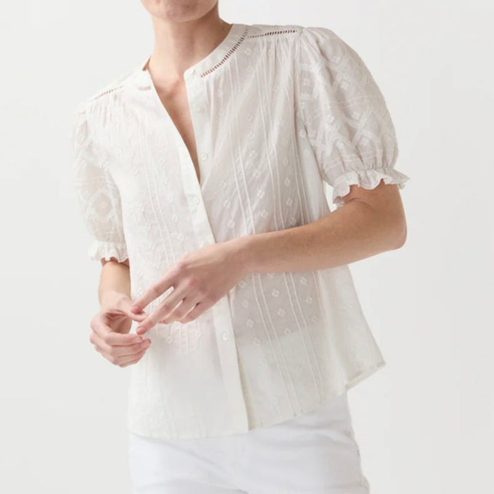 ANN MASHBURN LEONIE BLOUSE