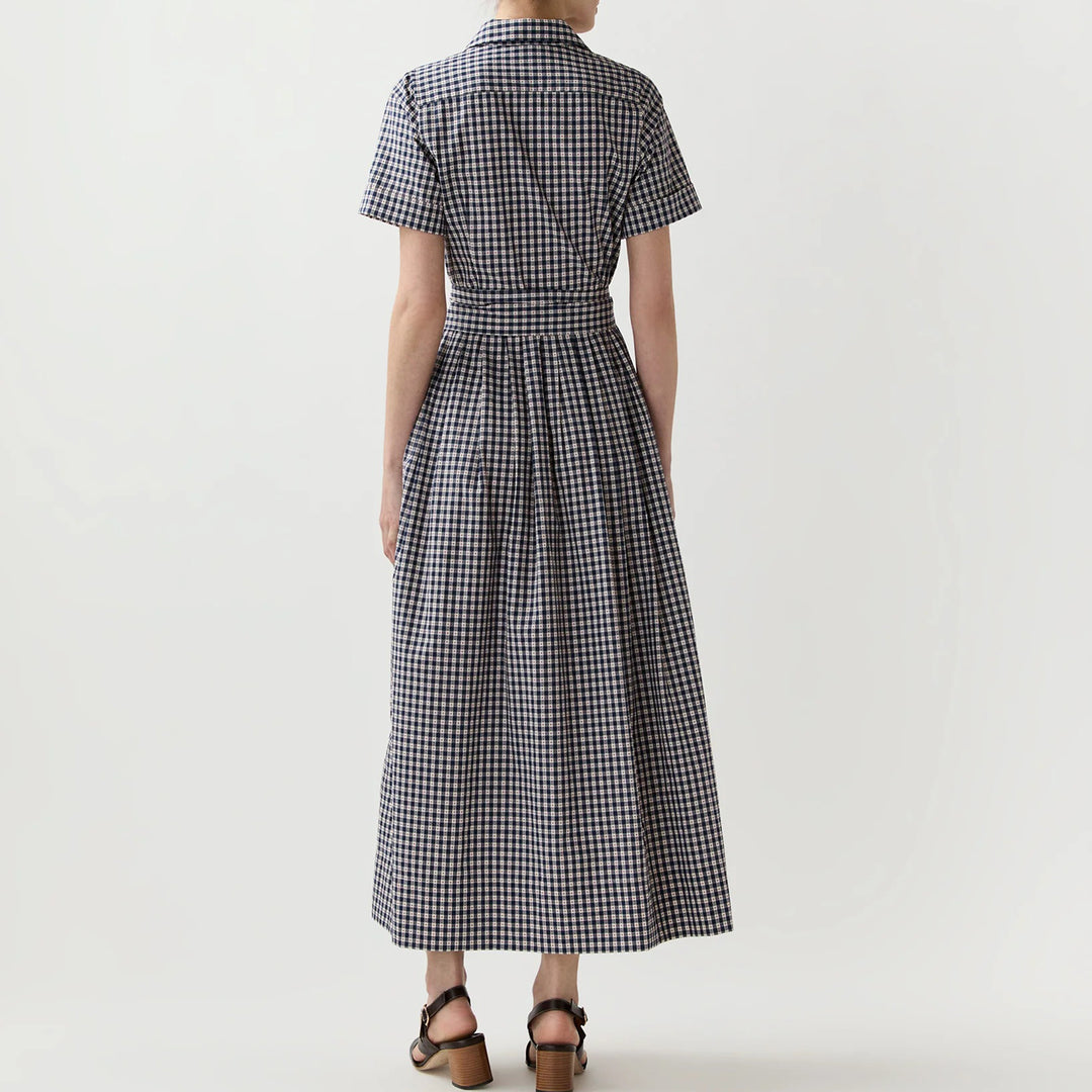 ANN MASHBURN SHORT SLEEVE CLASSIC SHIRTWAIST DRESS