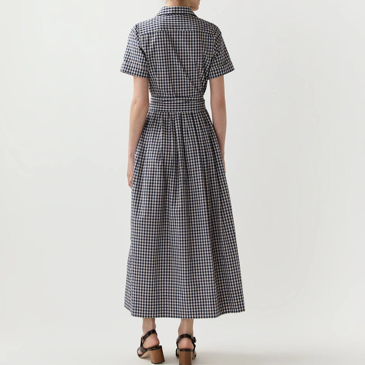 ANN MASHBURN SHORT SLEEVE CLASSIC SHIRTWAIST DRESS