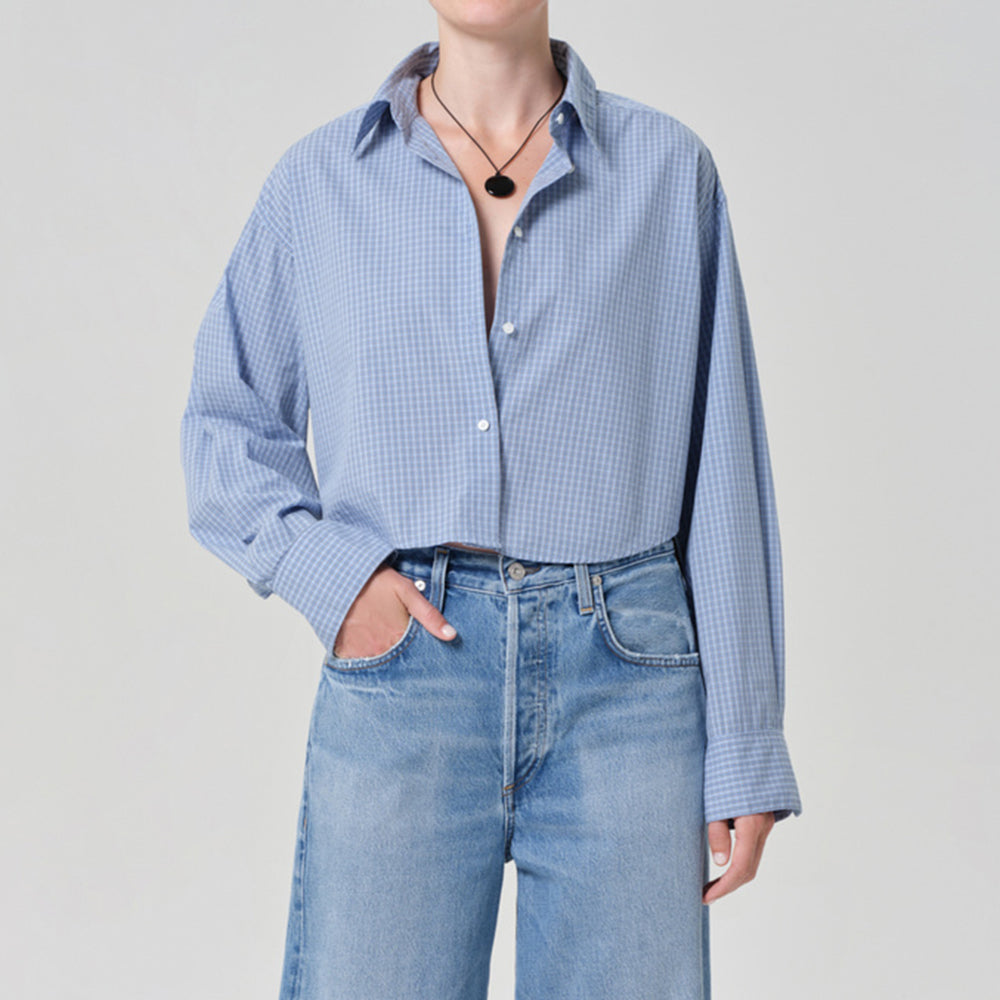CITIZENS OF HUMANITY ANA CROPPED SHIRT