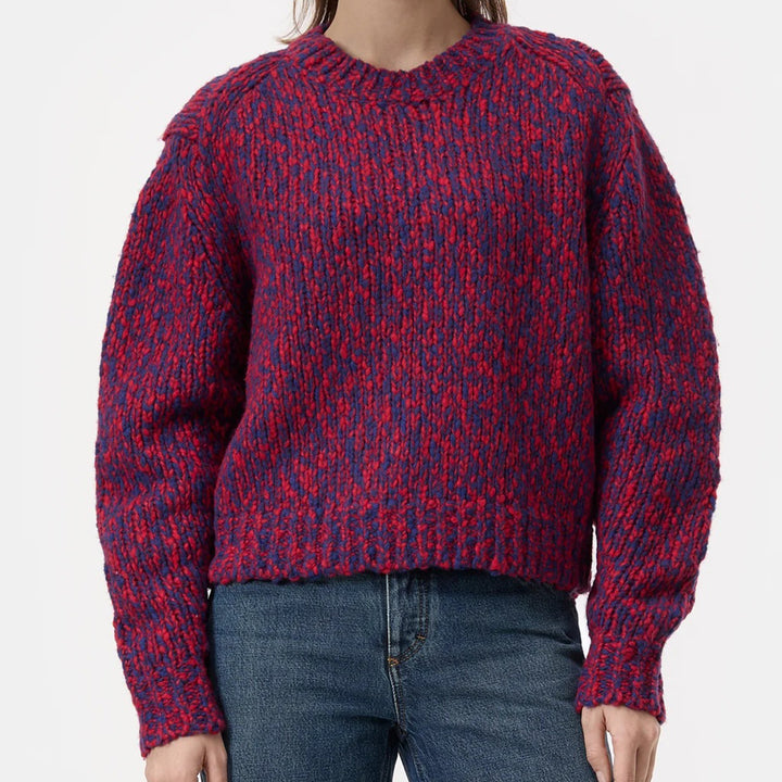 CLOSED CROPPED CREWNECK SWEATER