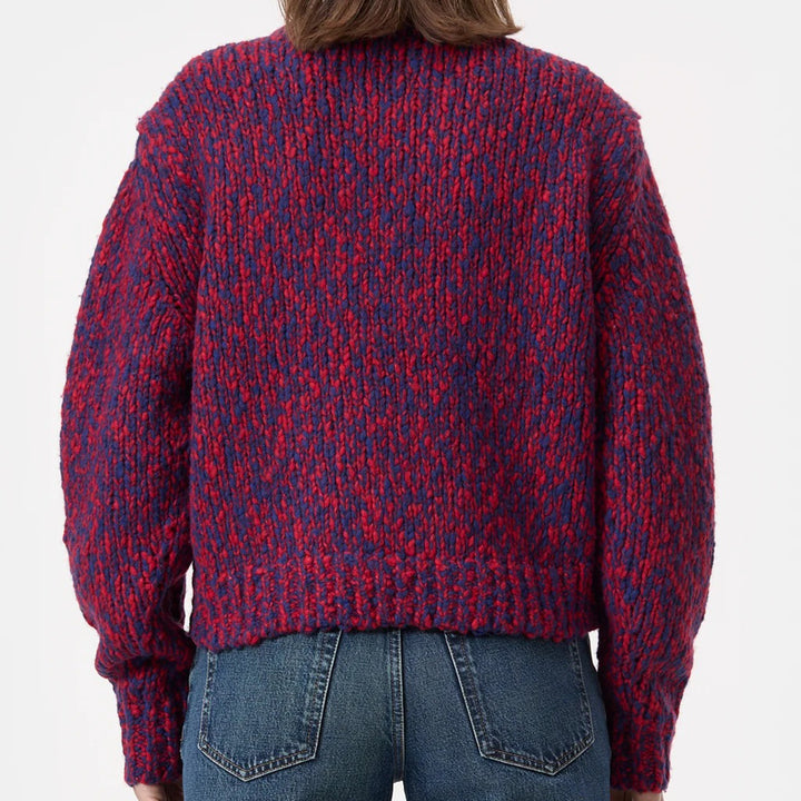 CLOSED CROPPED CREWNECK SWEATER
