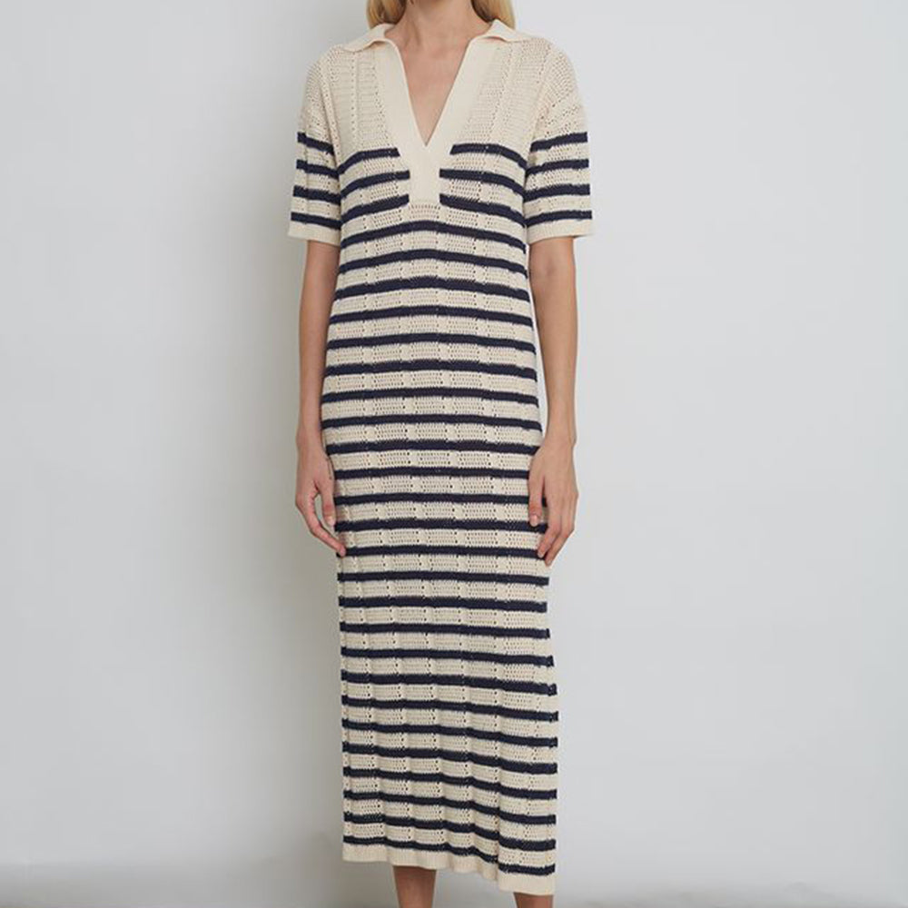 ELEVEN SIX EMMIE STRIPE DRESS