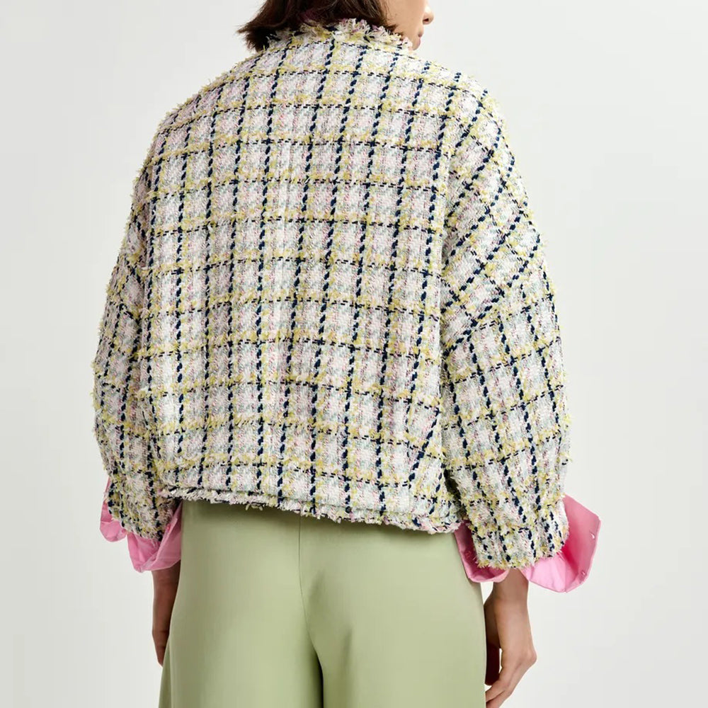 ESSENTIEL ANTWERP JAYDEN BOXY CROP JACKET
