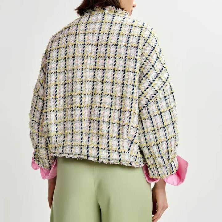 ESSENTIEL ANTWERP JAYDEN BOXY CROP JACKET