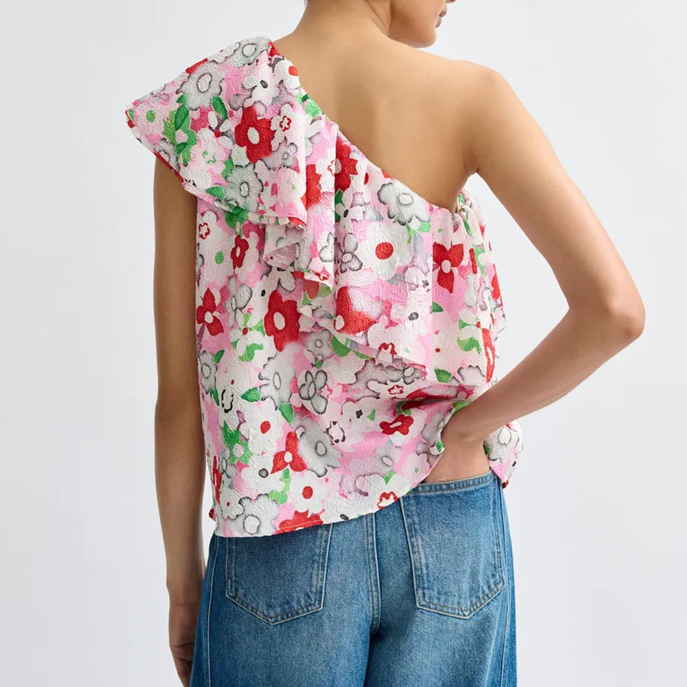 ESSENTIEL ANTWERP JILAND RUFFLE TOP