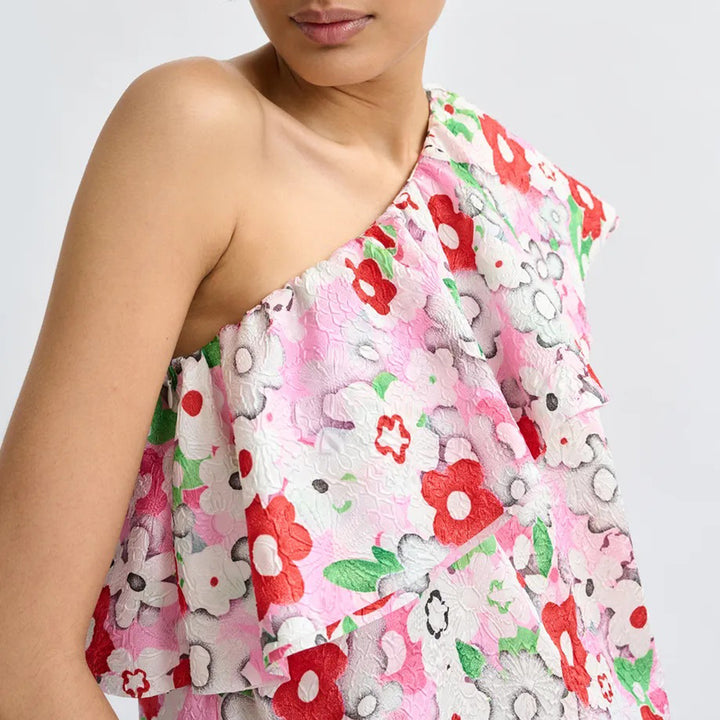ESSENTIEL ANTWERP JILAND RUFFLE TOP