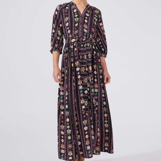 HAYLEY MENZIES MAXI SHIRT DRESS