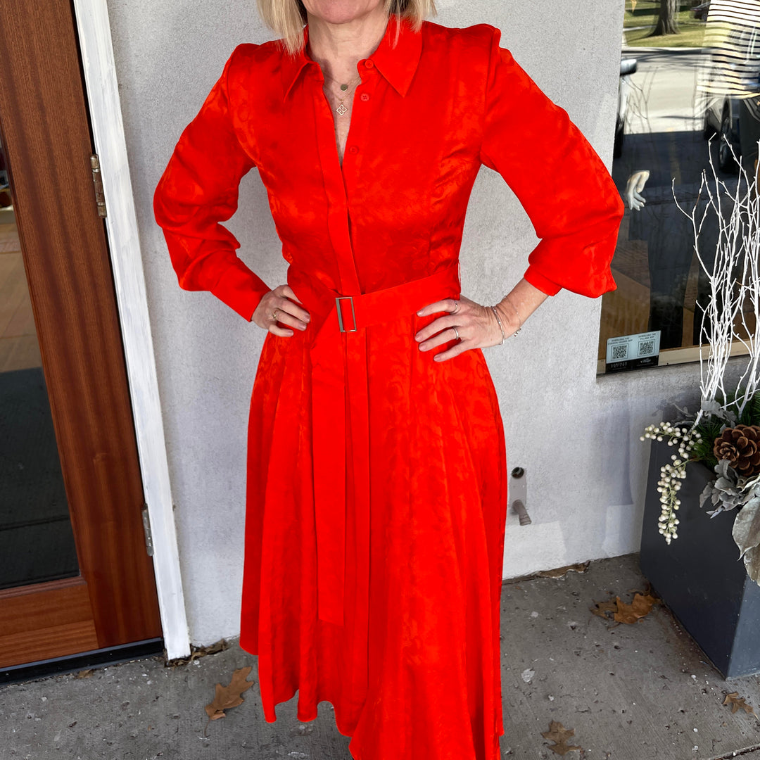 jason wu red dress Jason Wu Halterneck Long Dress - Red Dresses, Clothing - JAS54848