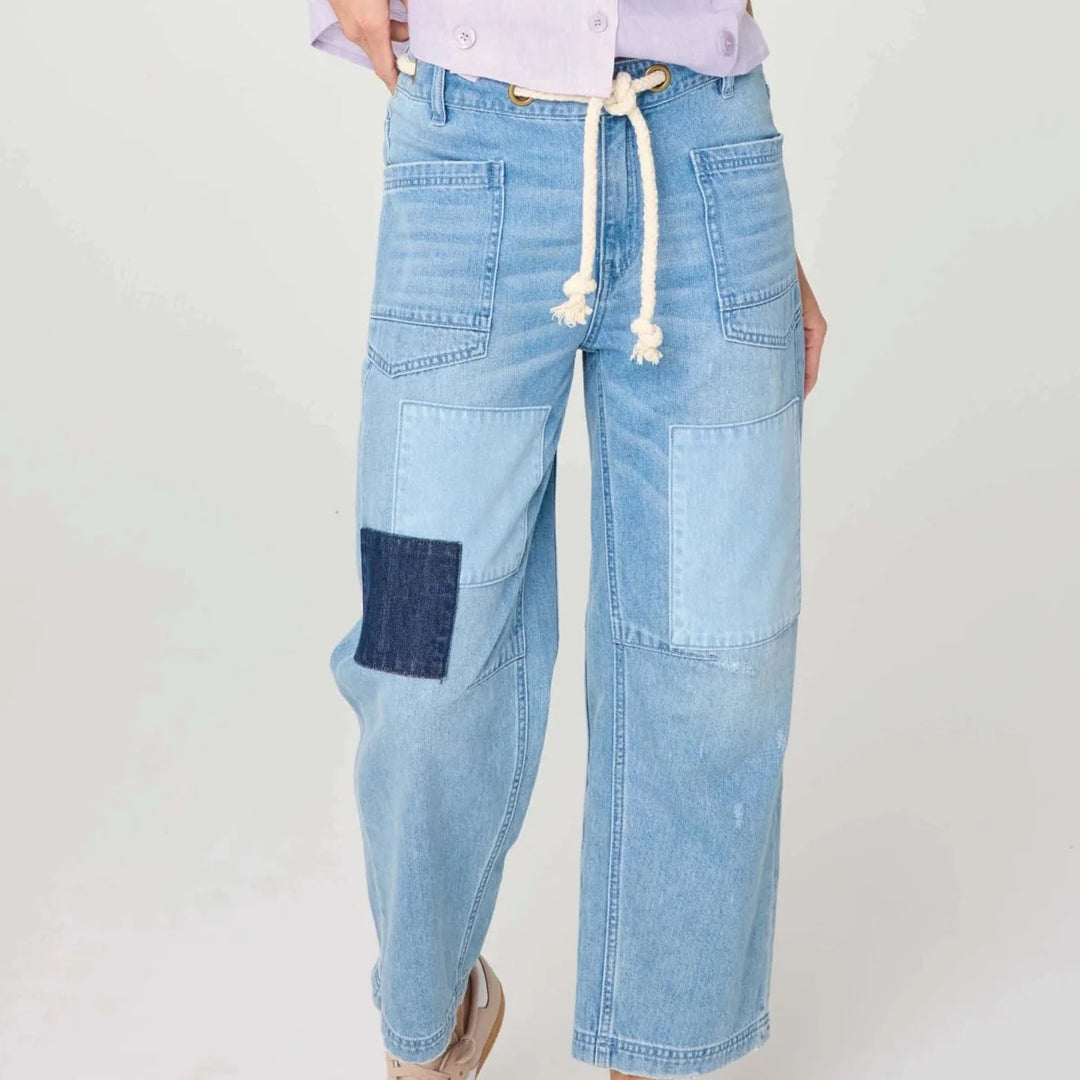 LAFATA PATCHWORK JEAN