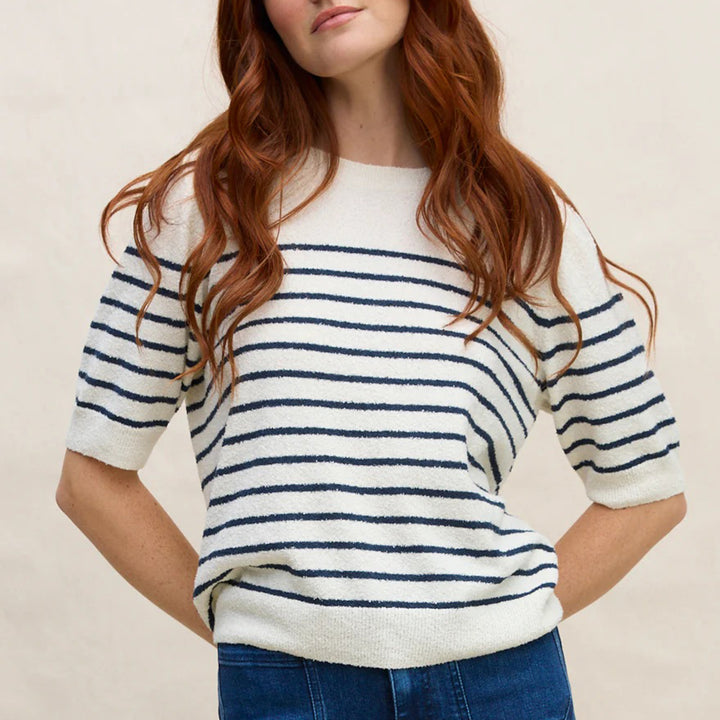 MARGARET O'LEARY PAMELA STRIPE TEE