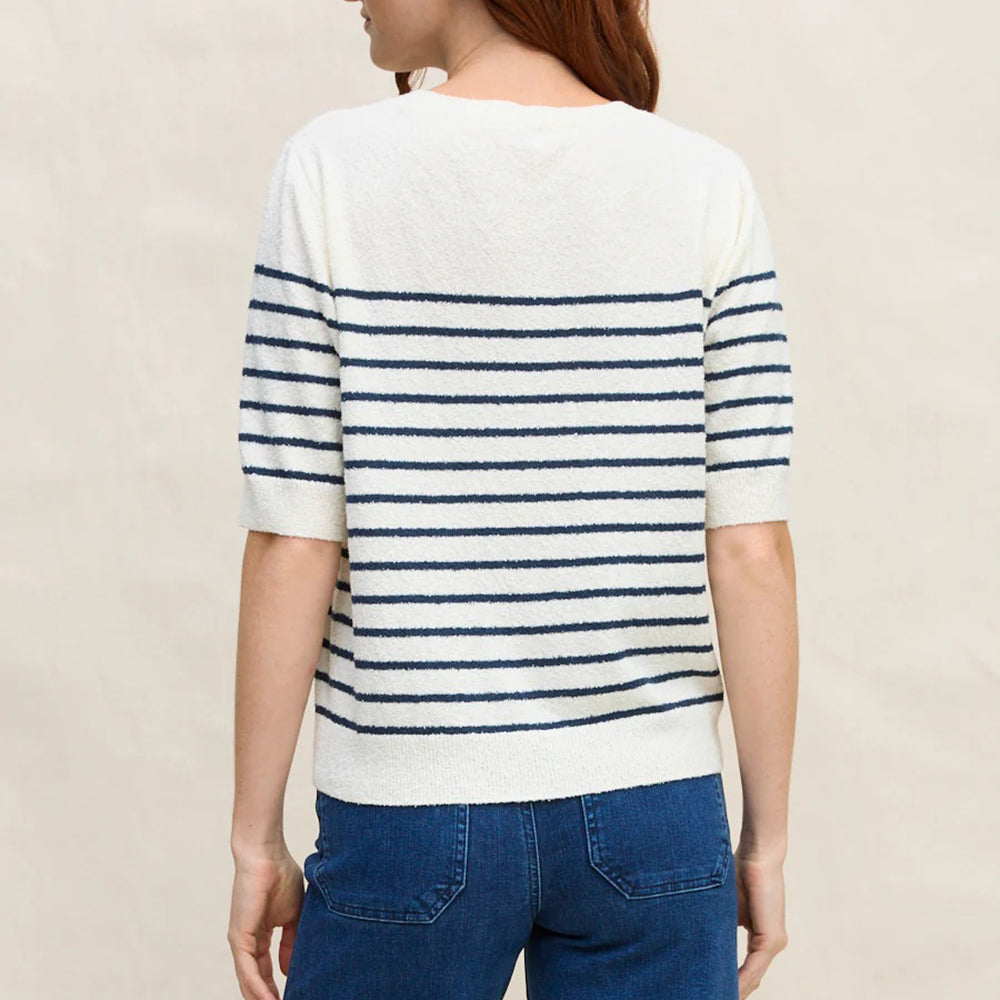 MARGARET O'LEARY PAMELA STRIPE TEE