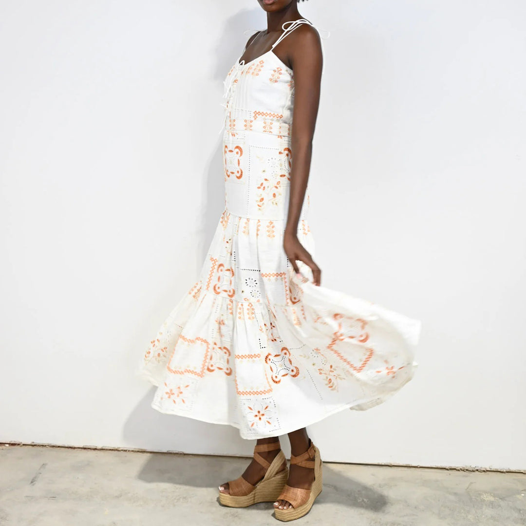 NEVER A WALLFLOWER LINDSEY LONG DRESS