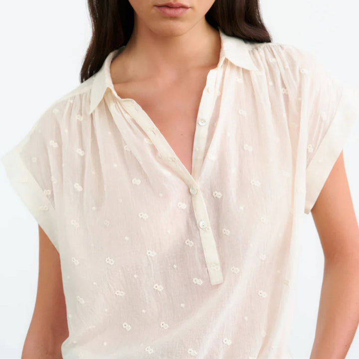 NILI LOTAN NORMANDY BLOUSE