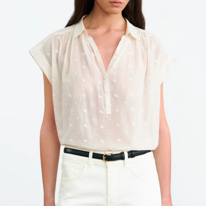 NILI LOTAN NORMANDY BLOUSE