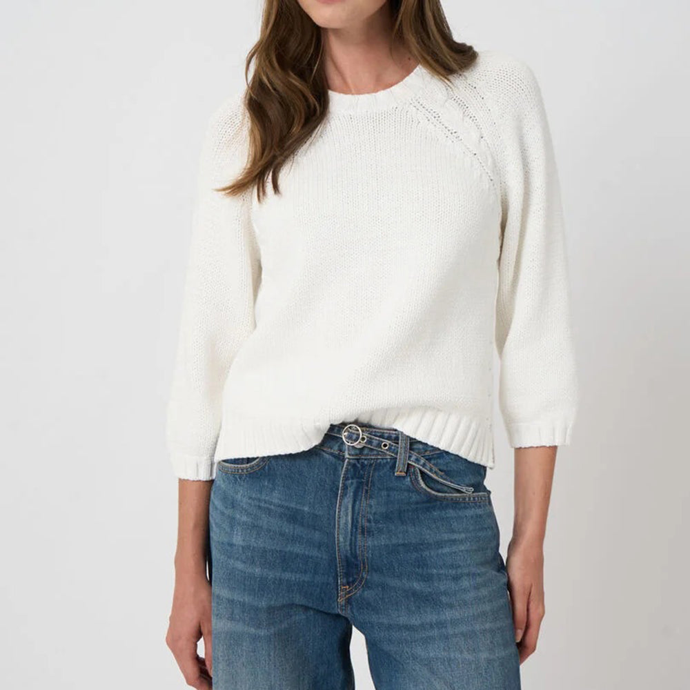 REPEAT COTTON PULLOVER