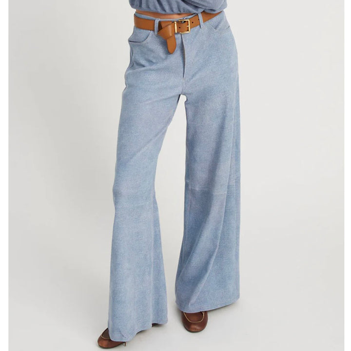 SPRWMN 5 POCKET WIDE LEG