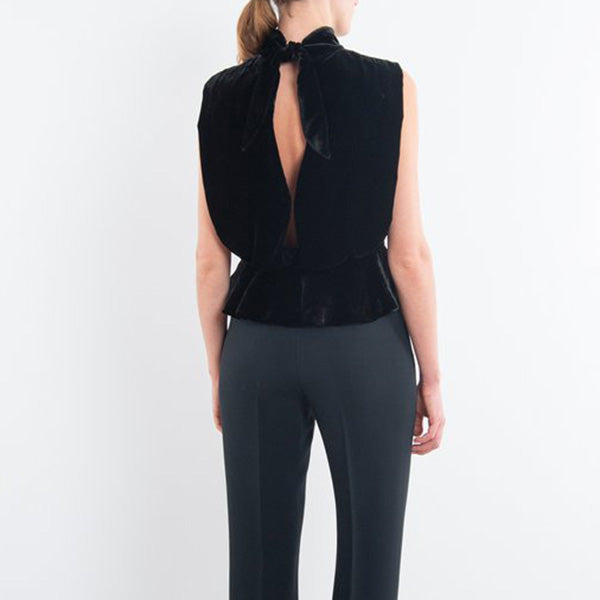 SALONI FLEUR VELVET TOP