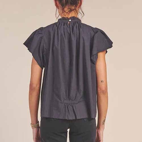 TROVATA CARLA HIGHNECK SHIRT