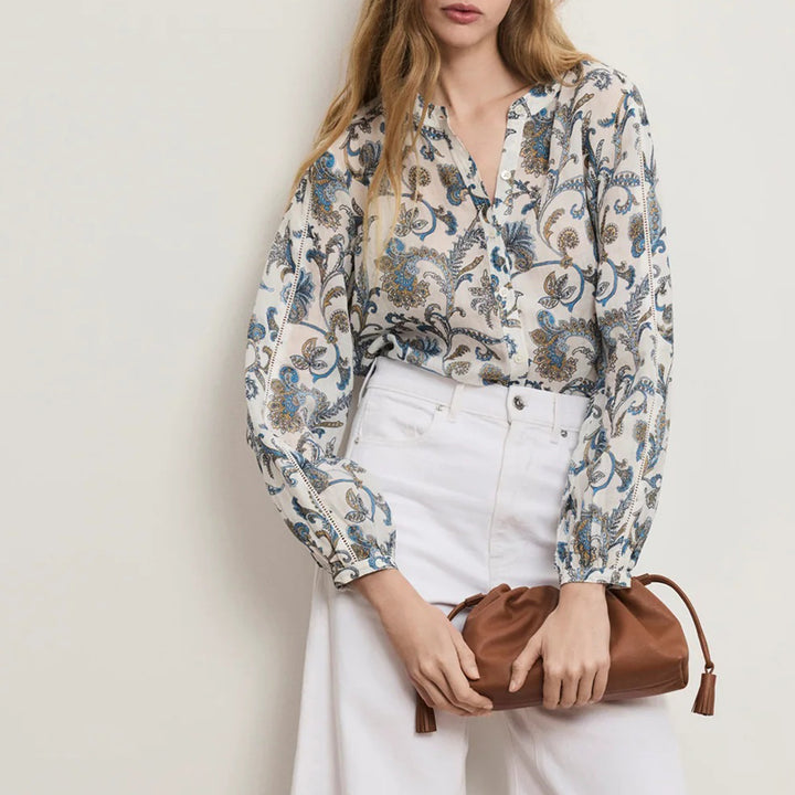 VERONICA BEARD SOLEIL BLOUSE