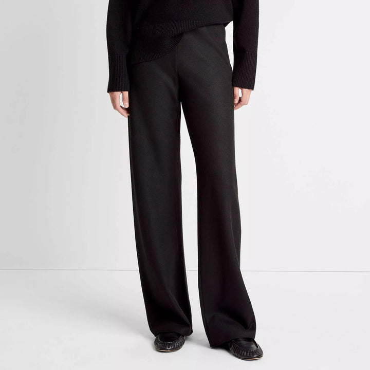 VINCE WOOL BLEND BIAS PANT
