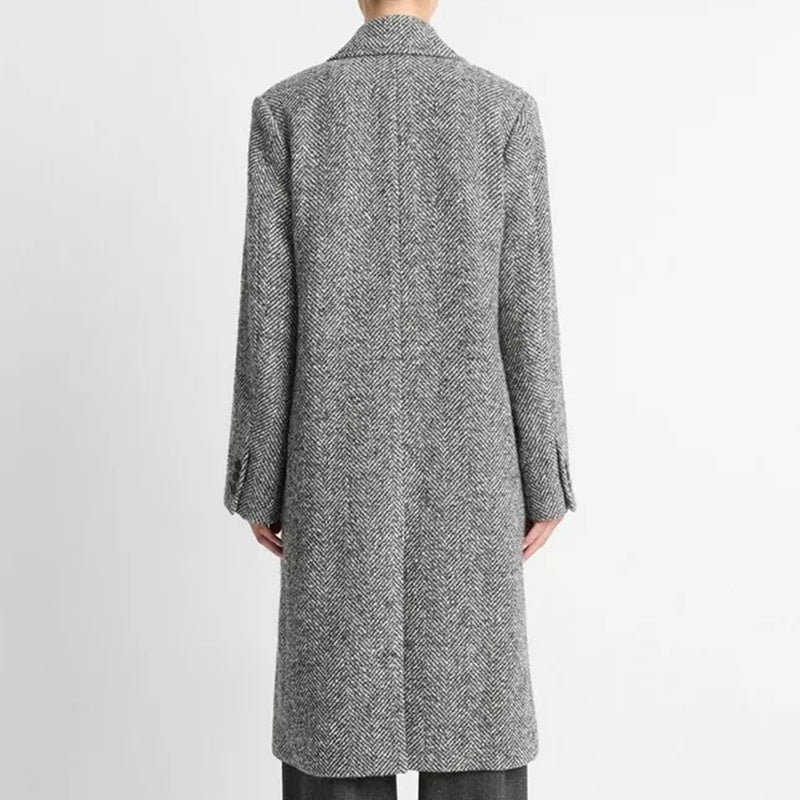 VINCE DOUBLE BREASTED COAT
