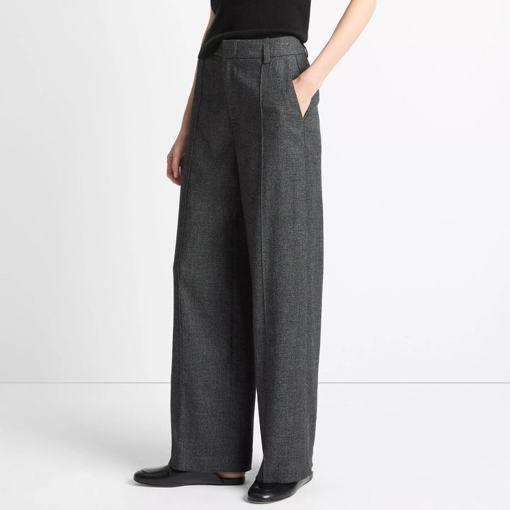 VINCE PINTUCK WIDE LEG PANT