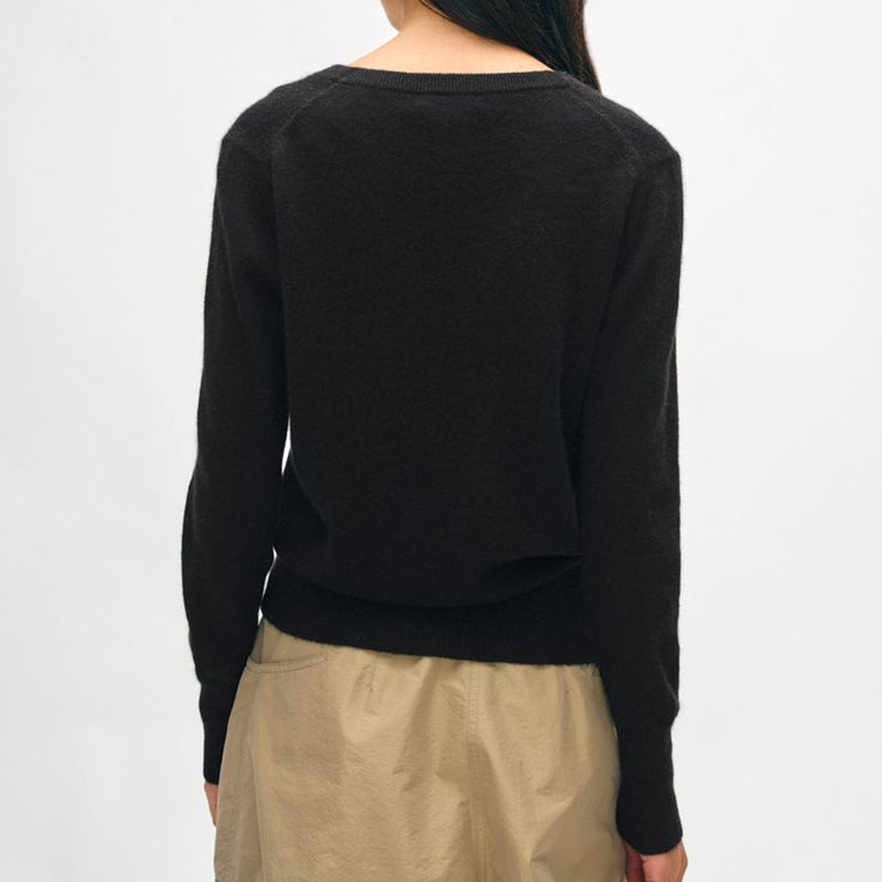 WHITE & WARREN CASHMERE V-NECK