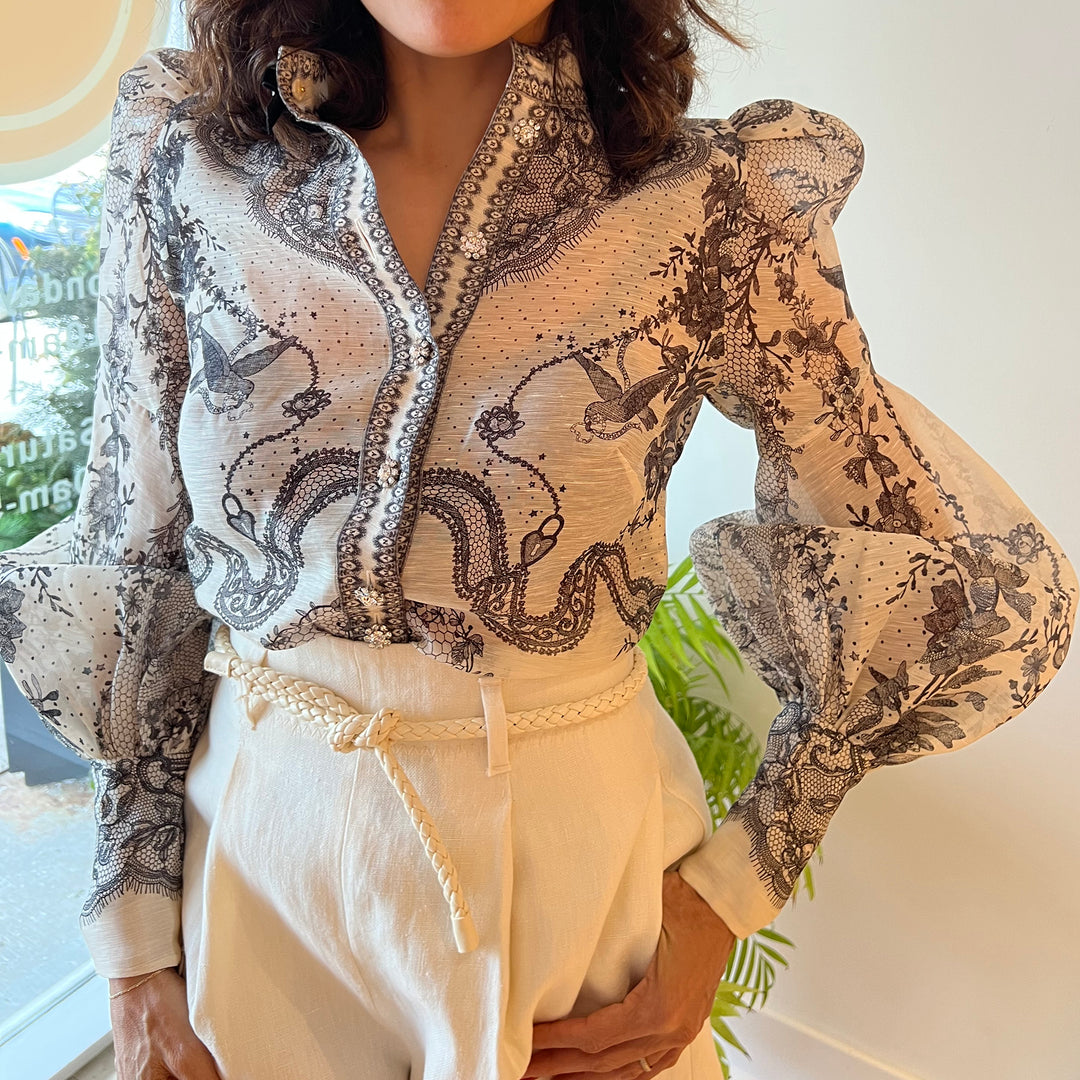 ZIMMERMANN CRUSH BODY SHIRT