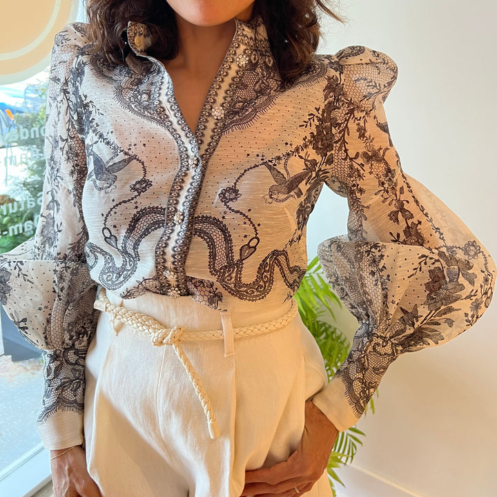 ZIMMERMANN CRUSH BODY SHIRT