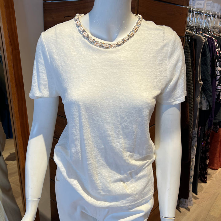 ZIMMERMANN EMBELLISHED TEE