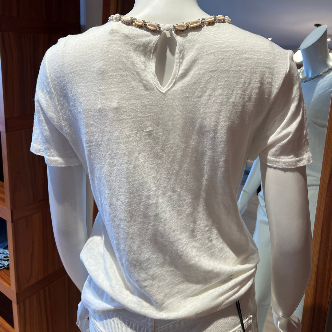 ZIMMERMANN EMBELLISHED TEE