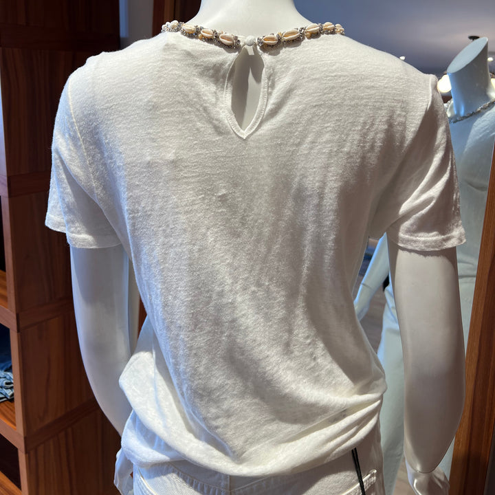 ZIMMERMANN EMBELLISHED TEE