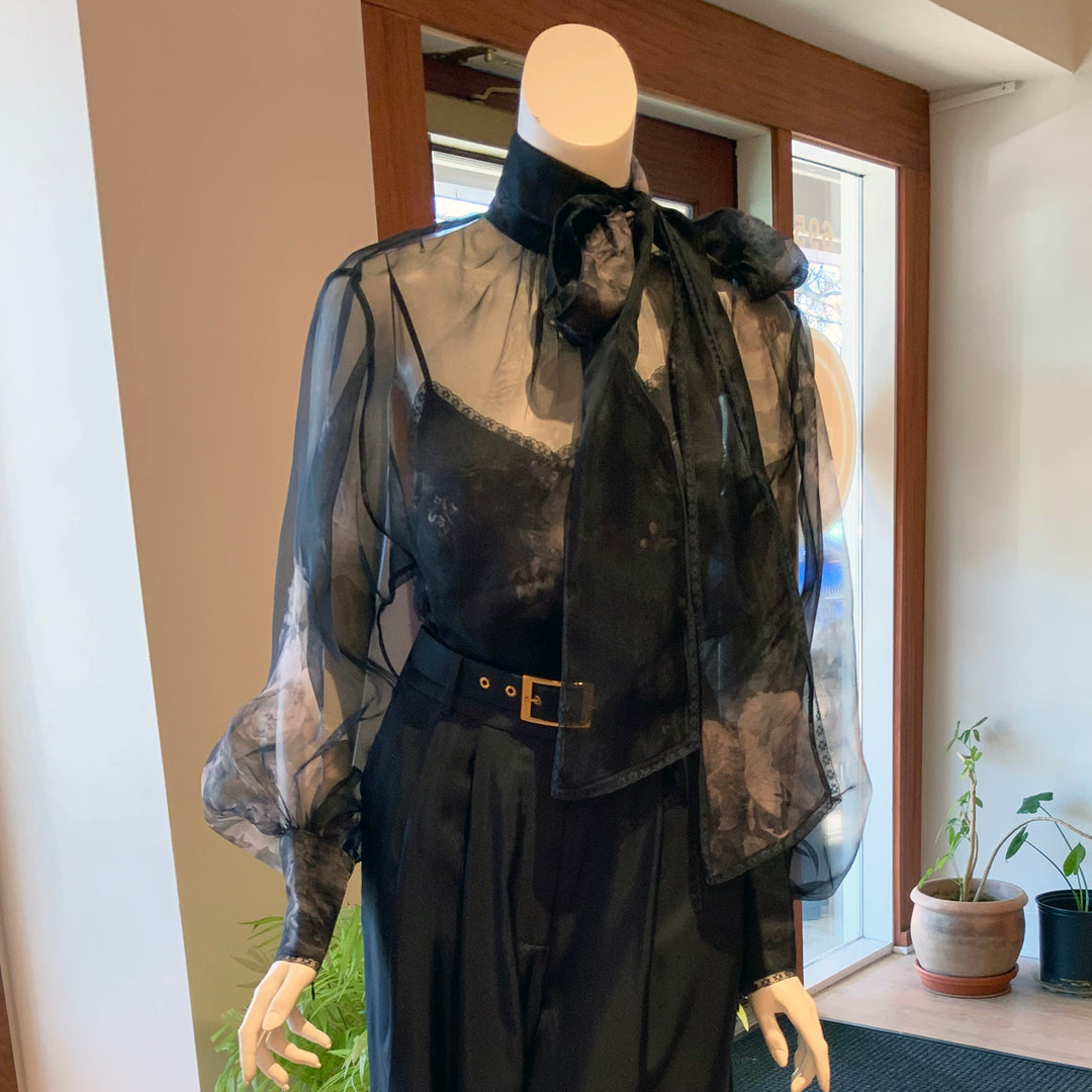 ZIMMERMANN HYPNOTIC BLOUSE