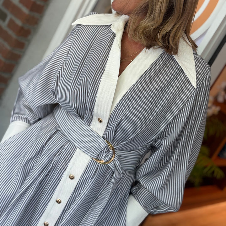 ZIMMERMANN HYPNOTIC TUCK MIDI DRESS