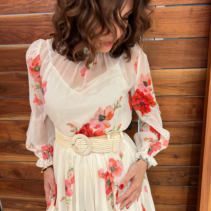 ZIMMERMANN LIGHTBURST BILLOW BLOUSE