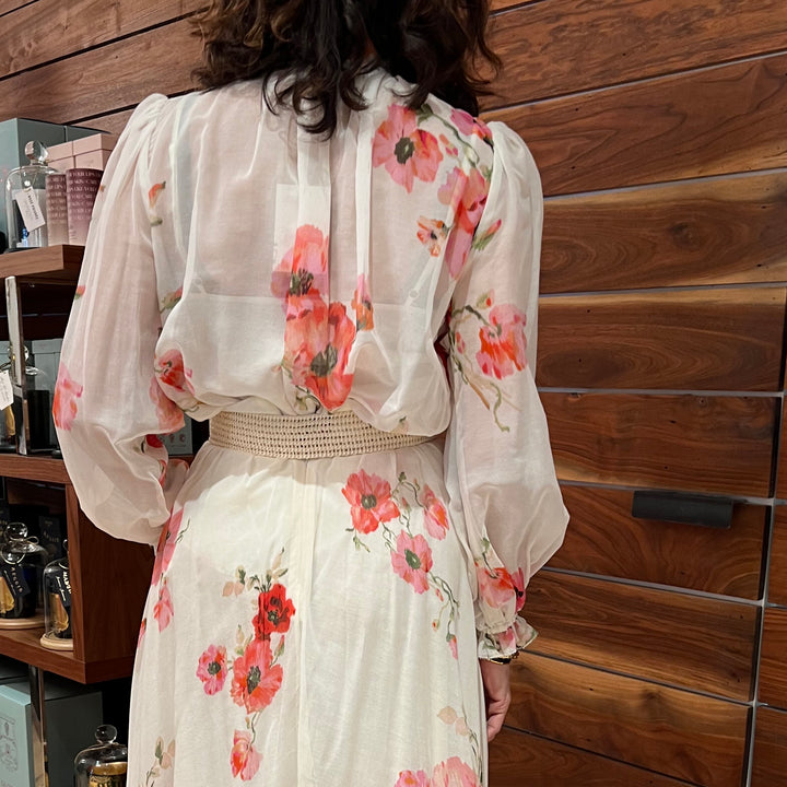 ZIMMERMANN LIGHTBURST BILLOW BLOUSE